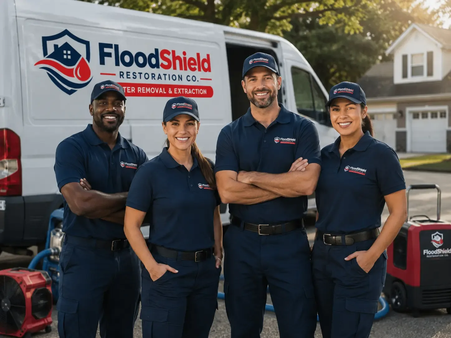 Flood Damage Restoration company in Big Bend, WV